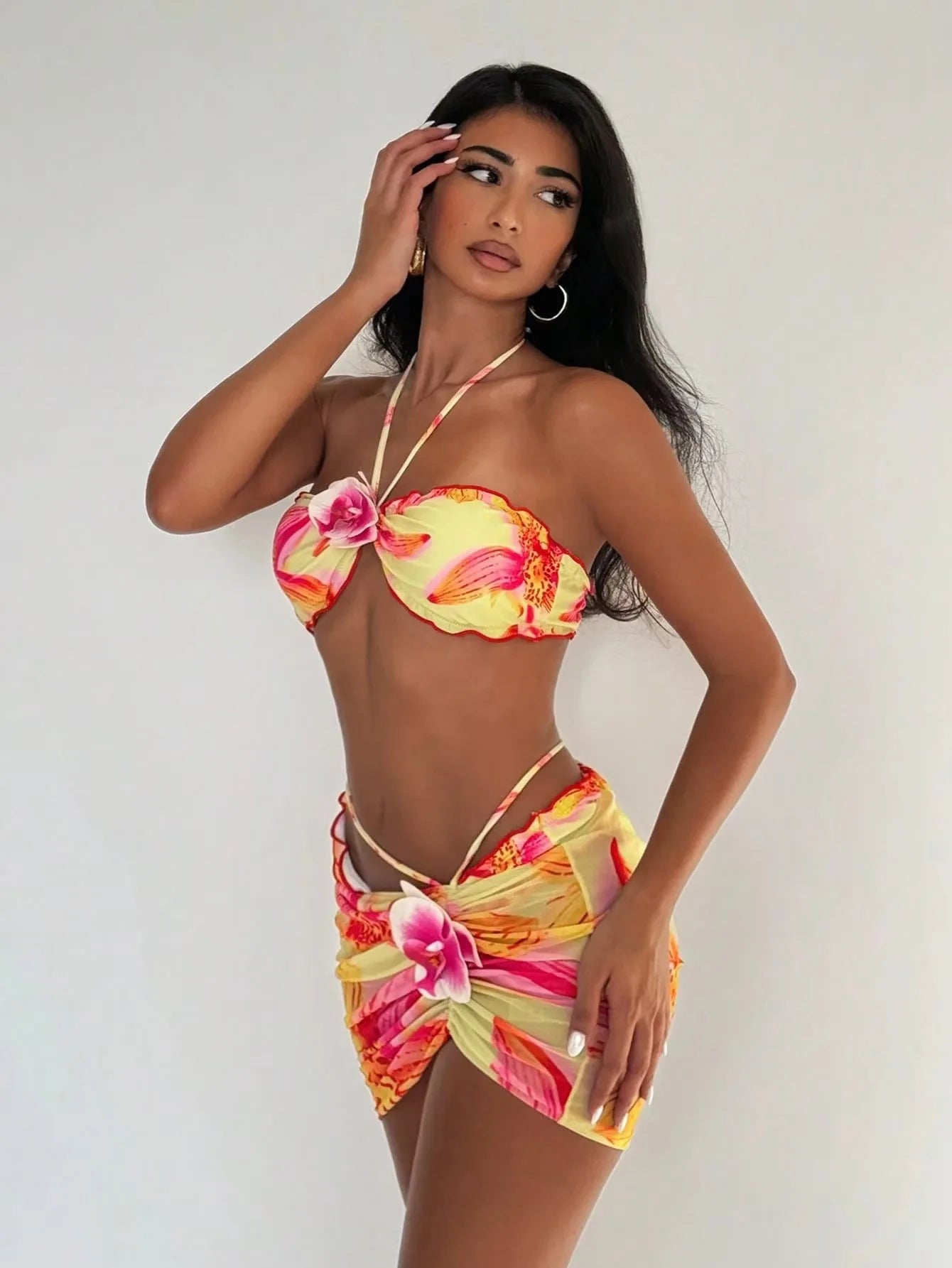 Orchid Waves ikini 3pcs Set