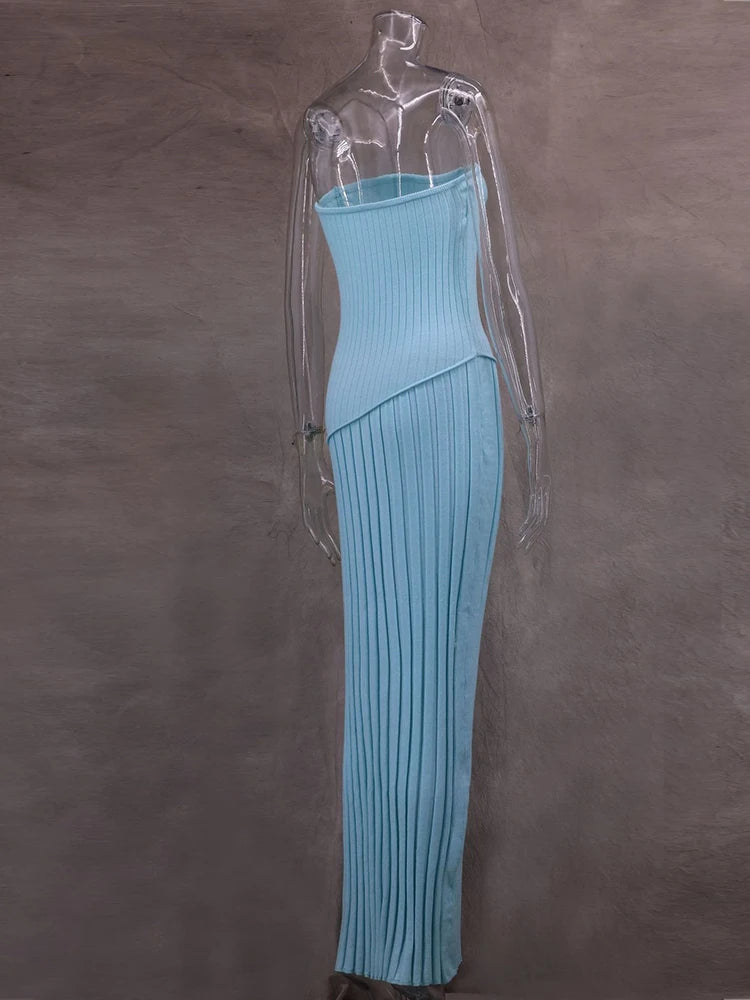 Ashlea Blue Maxi Dress