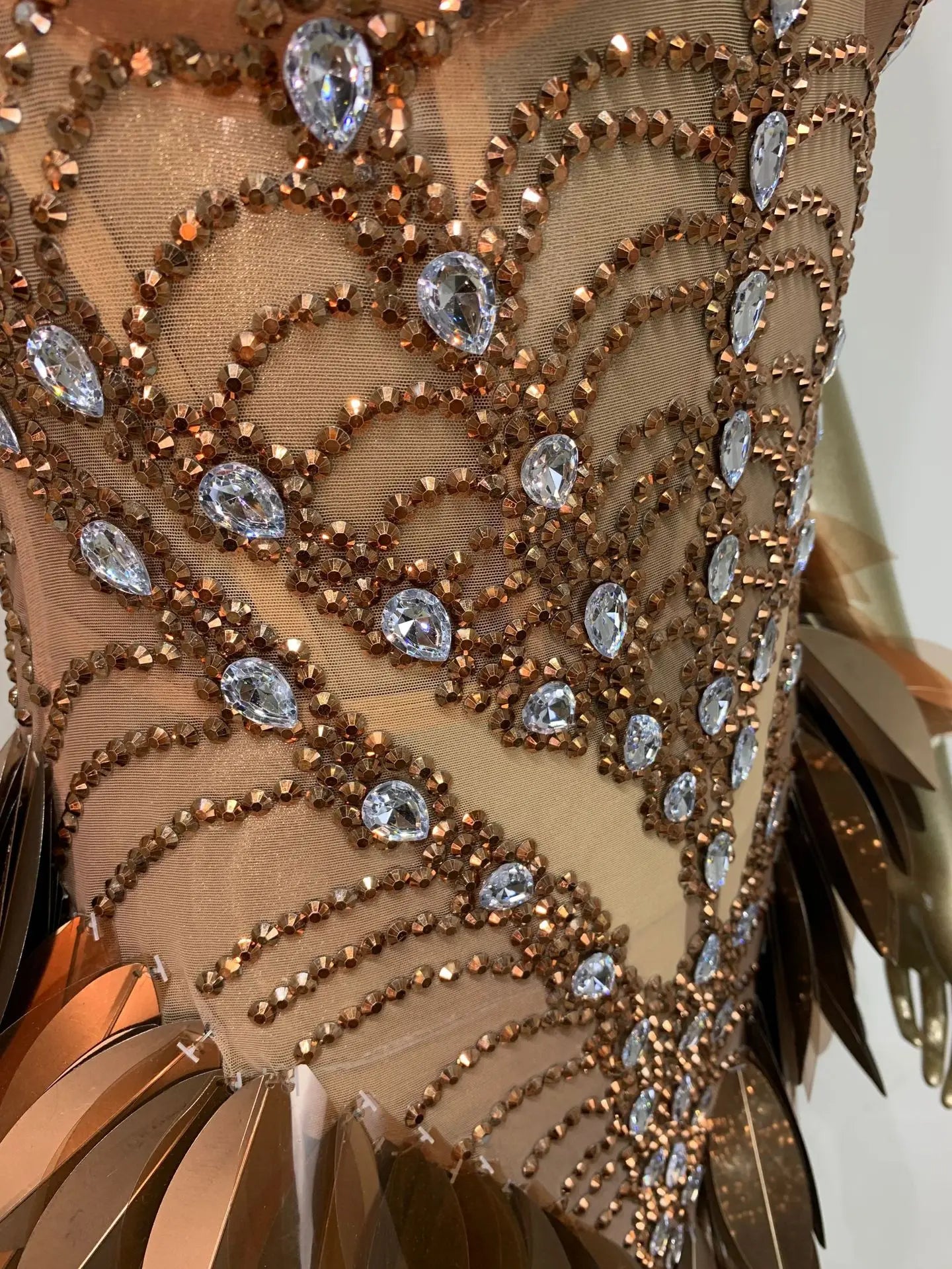 Brown Luxe Maxi Dress