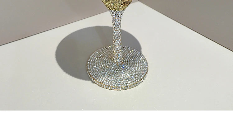 Cherry Goblet Rhinestone Clutch Bag