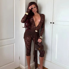 Jana Mesh Jumpsuit