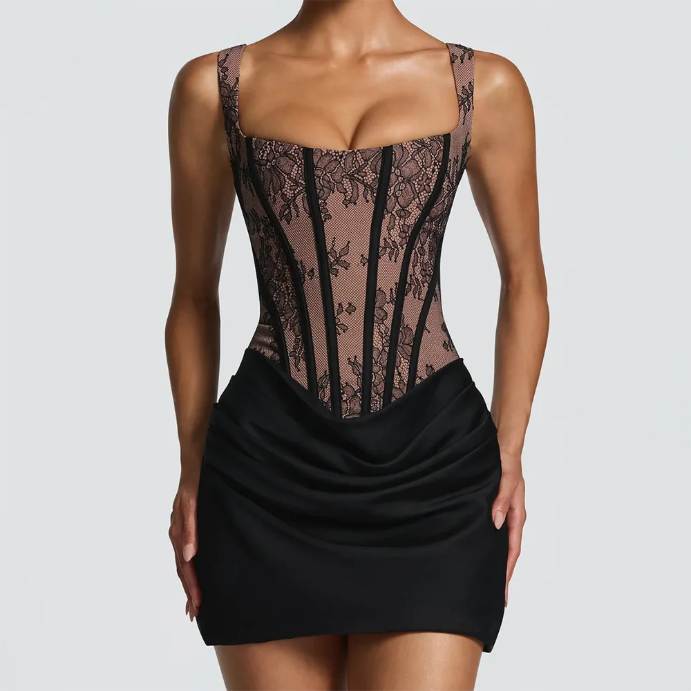 Bodice Corset Mini Dress