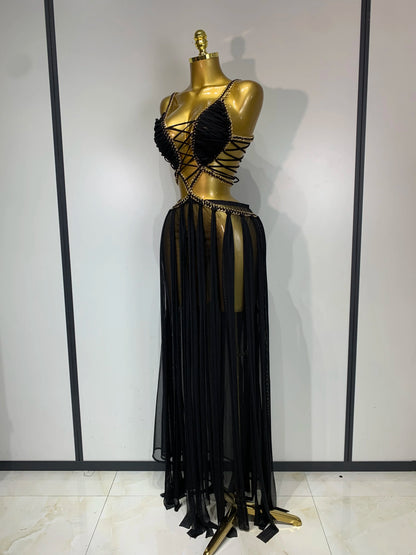 Celena Backless Maxi Dress