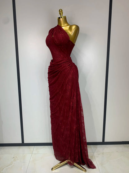Vintage Red Maxi Dress