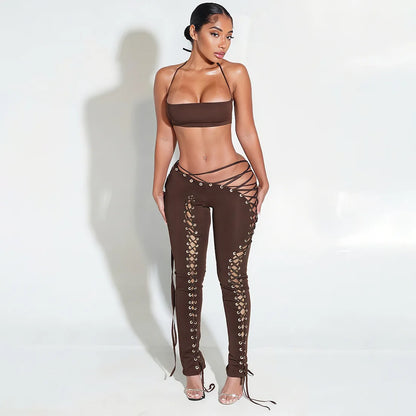 No Cuts Given Pants Set