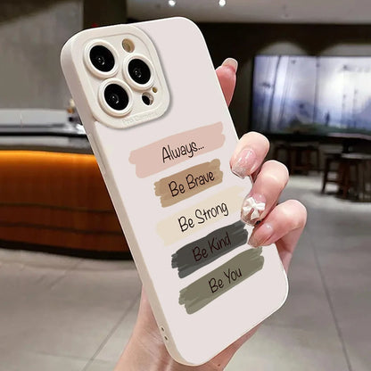 Inspirational Quote iPhone Case