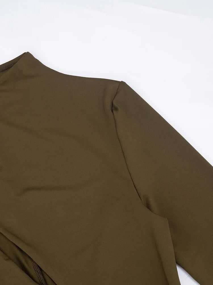 Anila Ruched Mini Dress