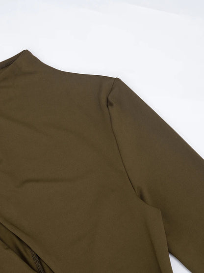 Anila Ruched Mini Dress