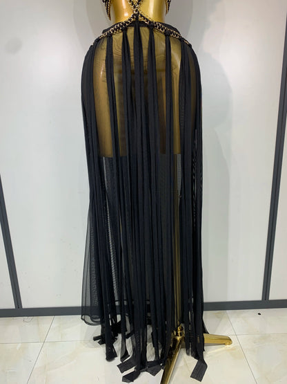 Celena Backless Maxi Dress