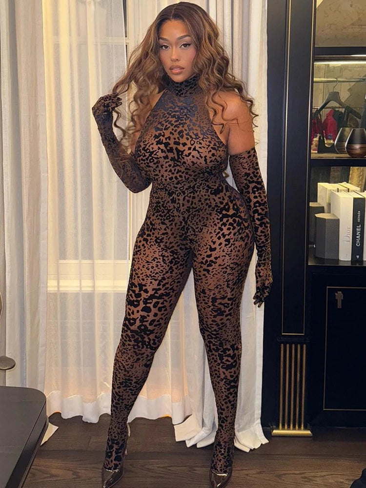 Wild One Leopard Jumpsuit