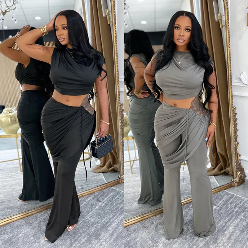 Sofie Flare Pants Set