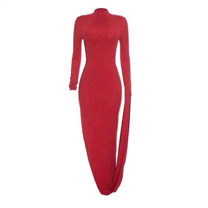 Linsey Turtleneck Maxi Dress