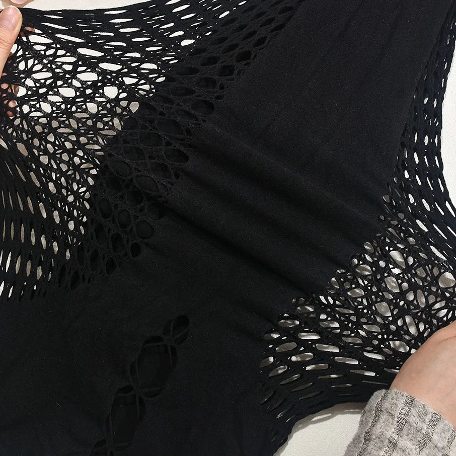 Caroline Mesh Maxi Dress