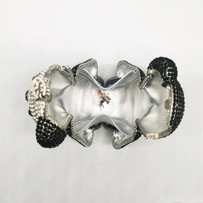 Mini Bear Diamond Clutch Bag