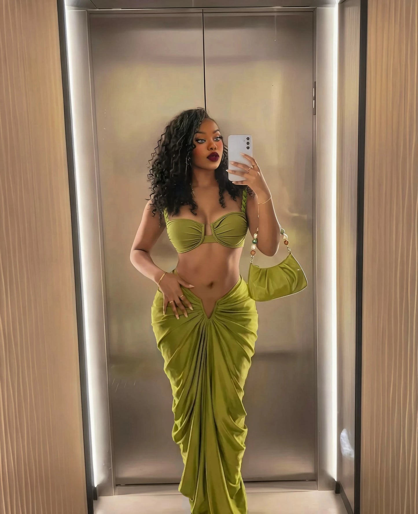 Sarana Bikini Skirt Set
