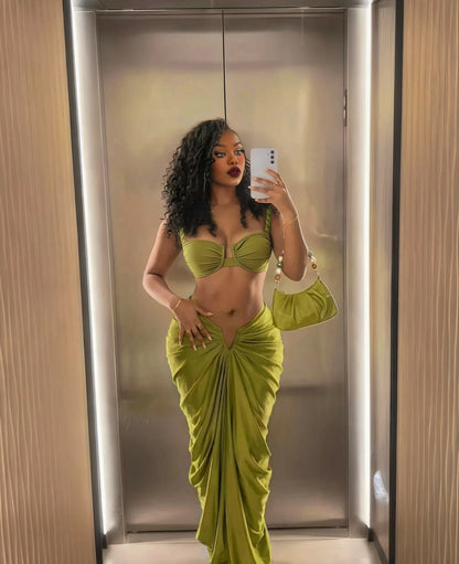 Sarana Bikini Skirt Set