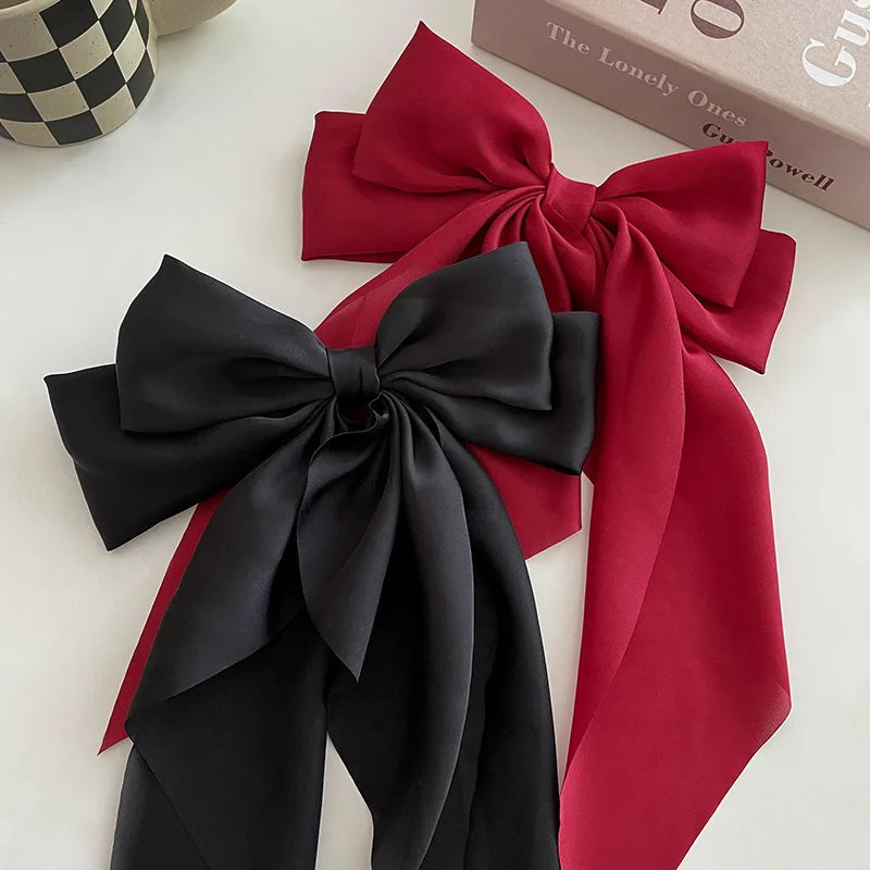 Chiffon Bowknot Hair Clip