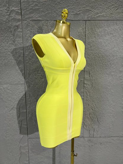 Roberta Bandage Mini Dress