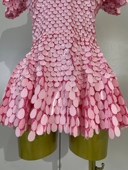 Life Of The Party Sequins Dress