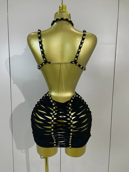 Robbin Backless Mini Dress
