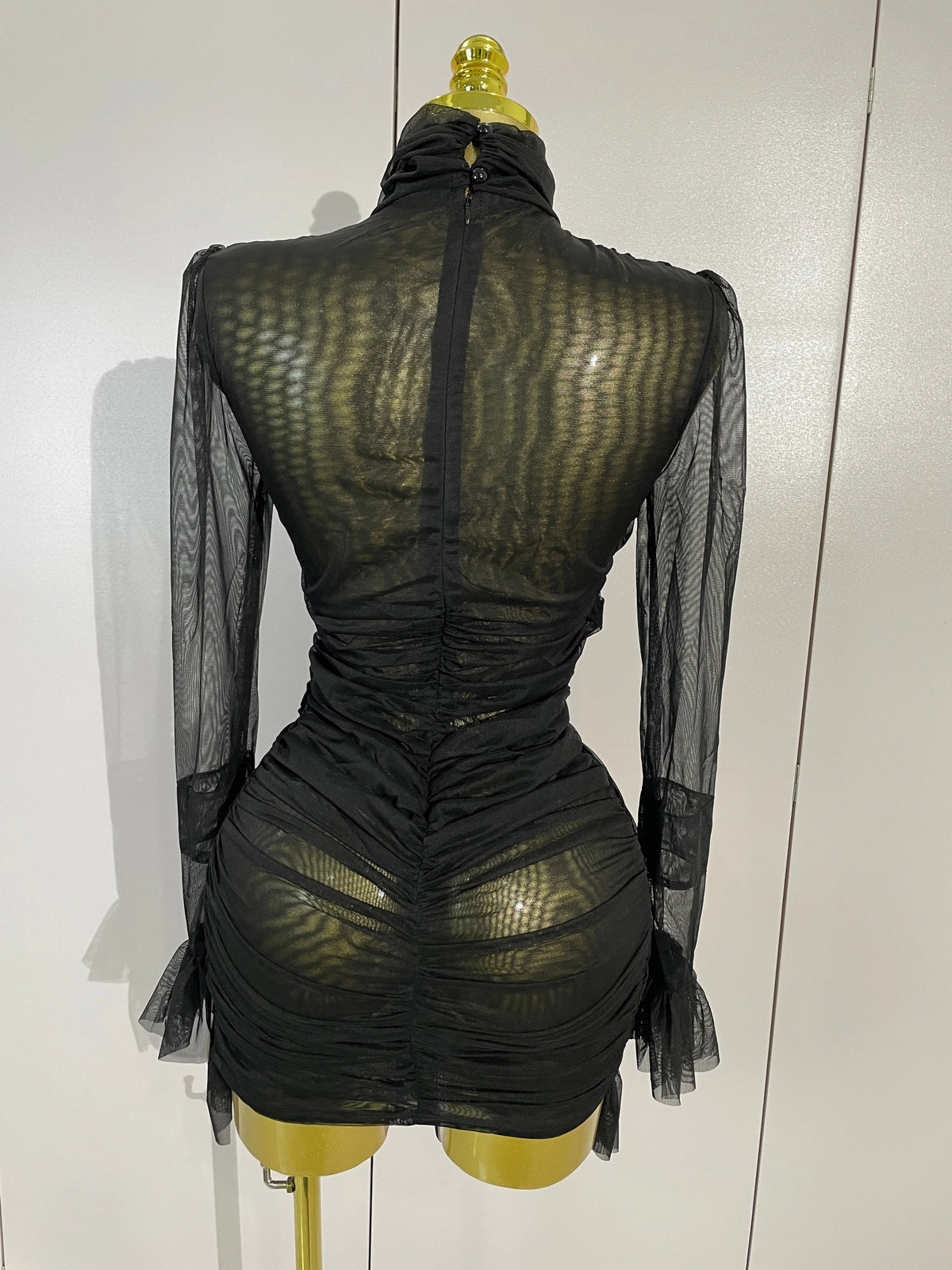 Lexina Ruffle Mini Dress
