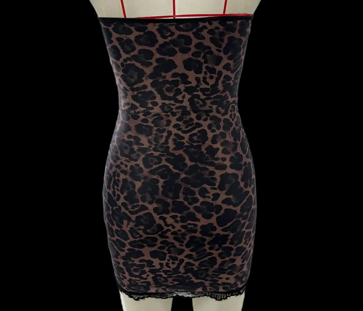 Pauline Leopard Mini Dress