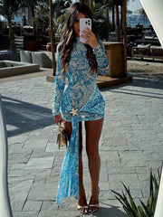 Starfish Knot Mini Dress