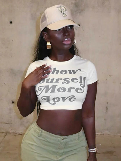 More Love Crop Top