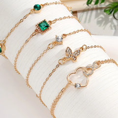 5pcs Vintage Bracelet Set