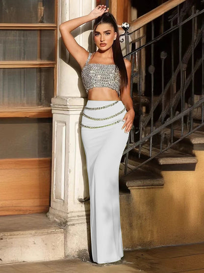 Melissa Bandage Skirt Set