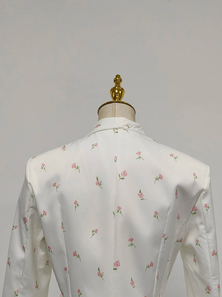Floral Blazer Dress