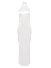 Pearl Backless Maxi Dress