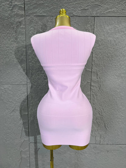 Roberta Bandage Mini Dress