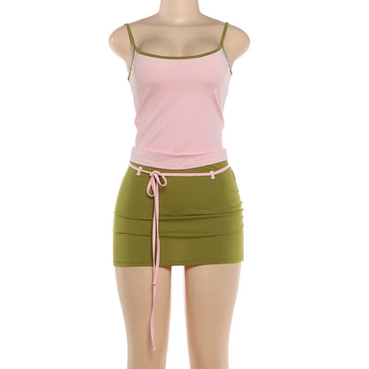 Tisha Mini Skirt Set