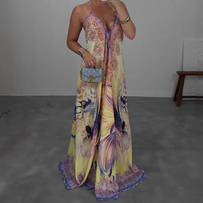 Tropical Maxi Dress