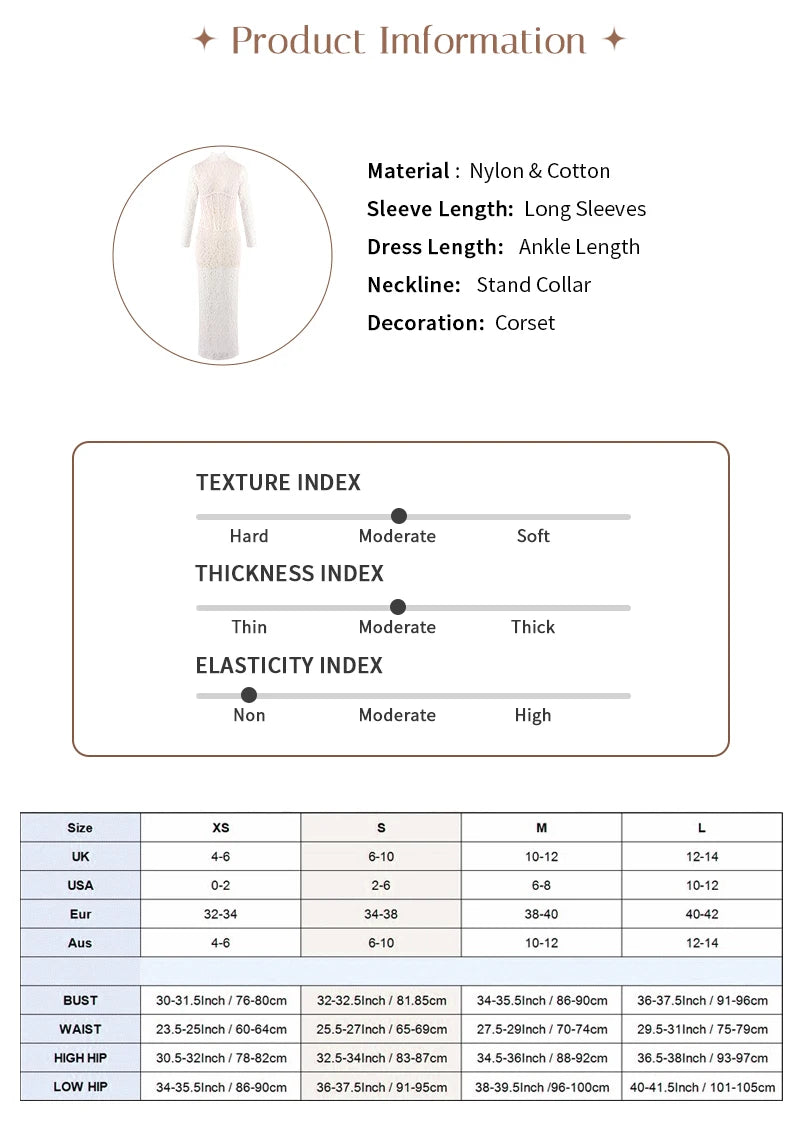 Eleeza Corset Maxi Dress