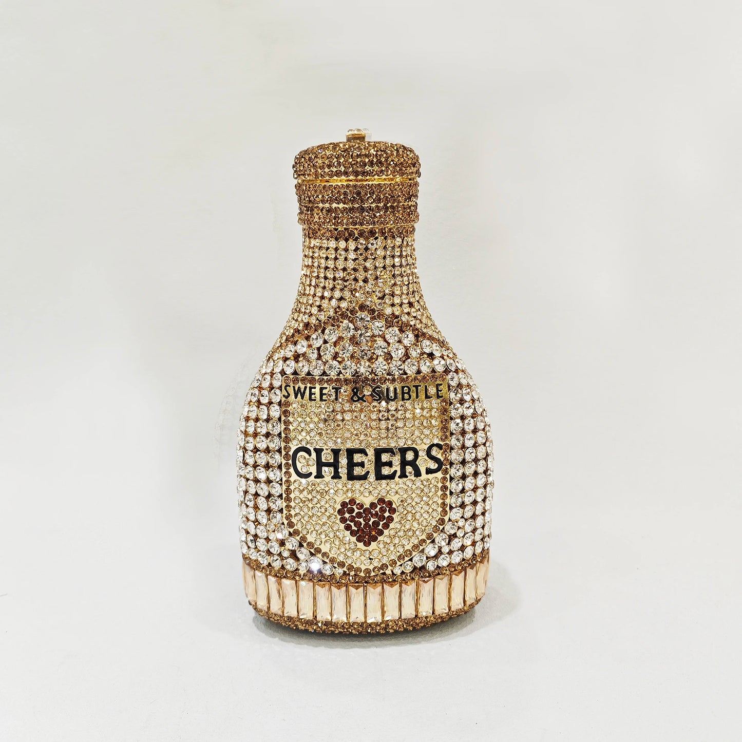 Cheers Crystal Clutch Purse