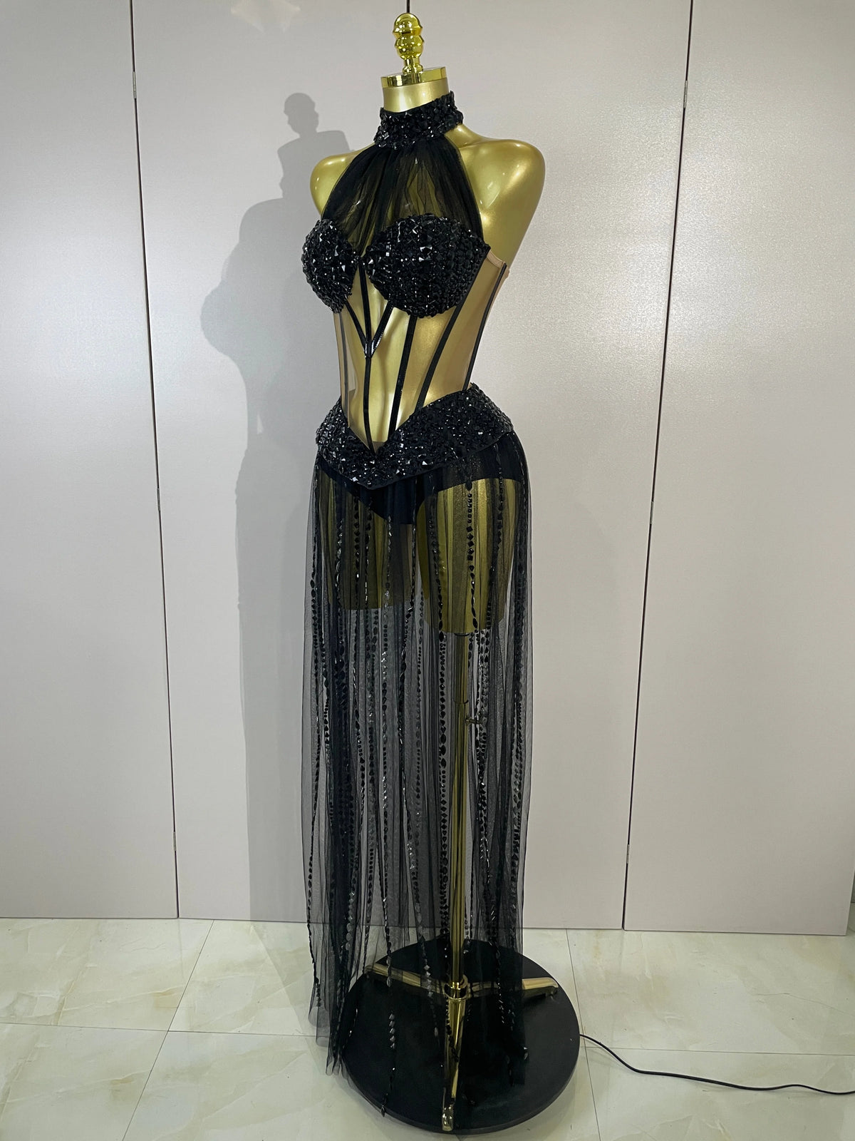 Norly Bodysuit Maxi Dress