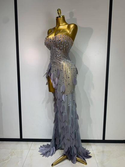 Adlyne Sequins Maxi Dress