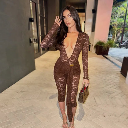 Jana Mesh Jumpsuit