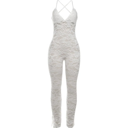 Alicia Mesh Jumpsuit