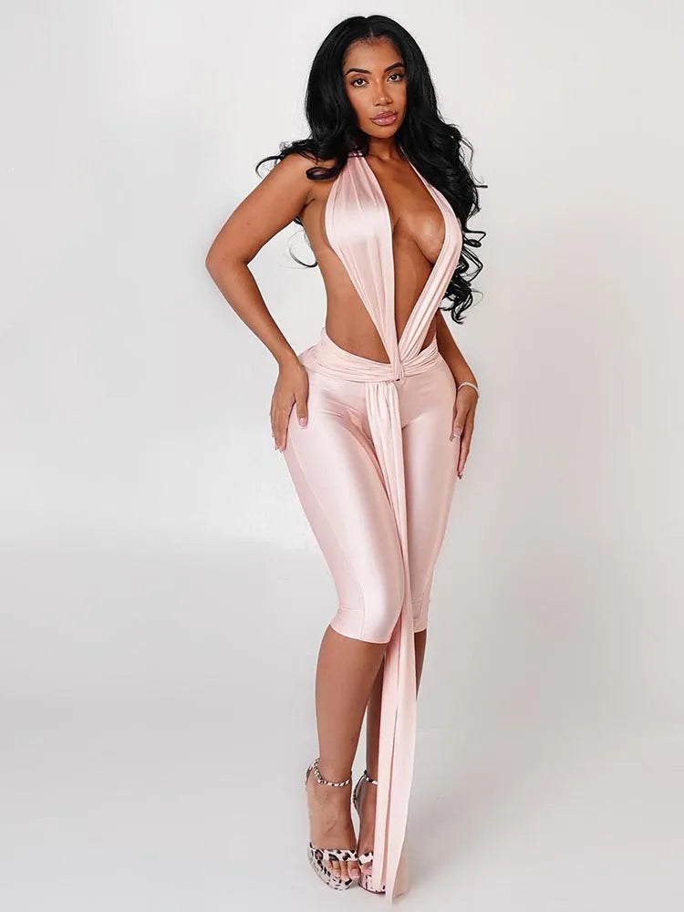 Wanda Backless Romper