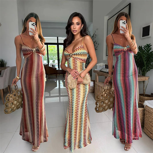 Alissa Knitted Maxi Dress