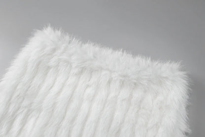 Taylor Fur Mini Skirt Set