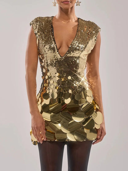 Soraya Sequins Mini Dress