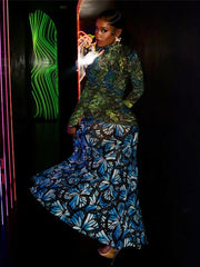 Chun Lee Turtleneck Bodycon Dress