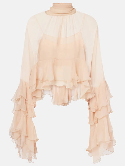 Krista Ruffles Blouse