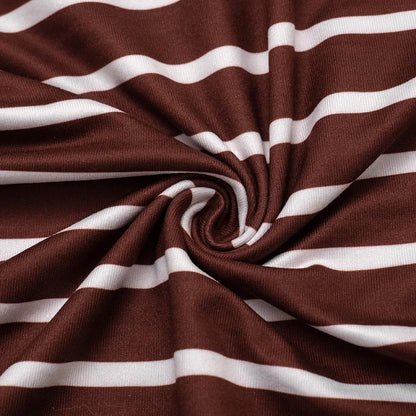 Alissa Striped Mini Dress