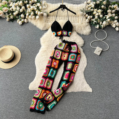 Geelee Crochet Pants Set
