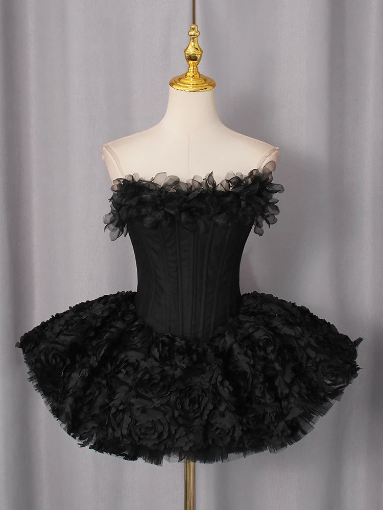 Princessa Floral Vorset Mini Dress